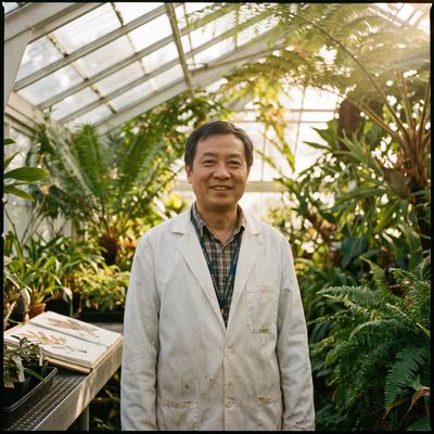 媚黑植物专家陈建华